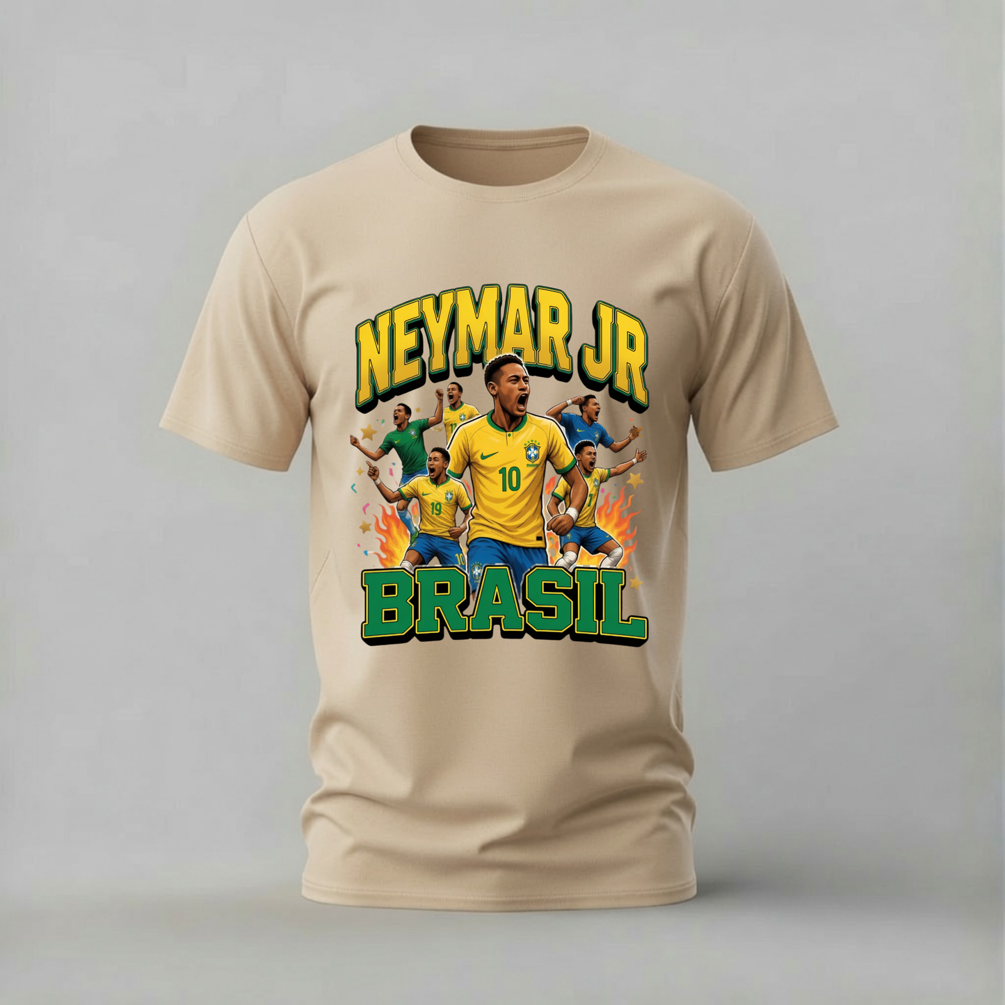 NEYMAR JR Brazil Graphic T-Shirt