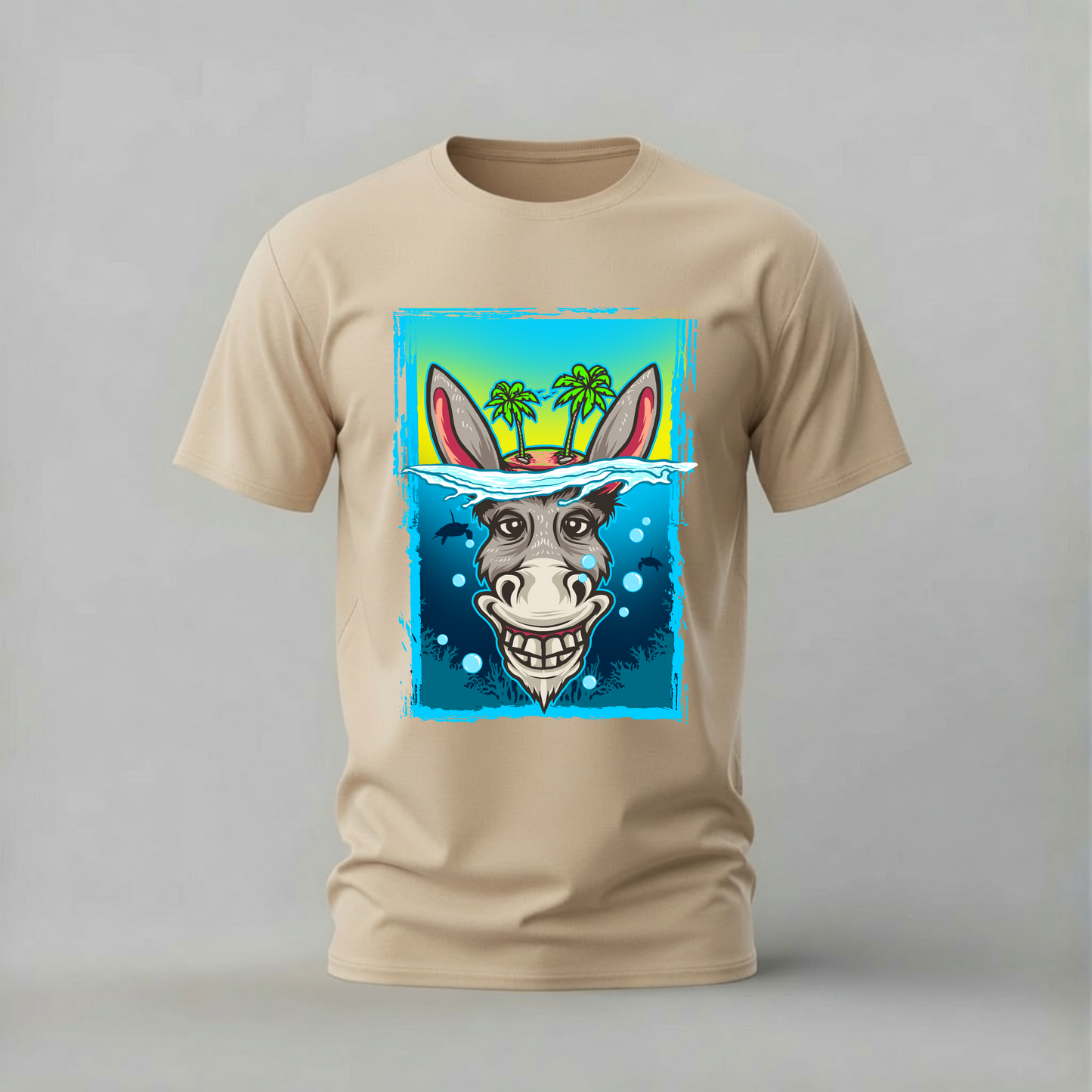 UNDERWATER DONKEY Graphic T-Shirt