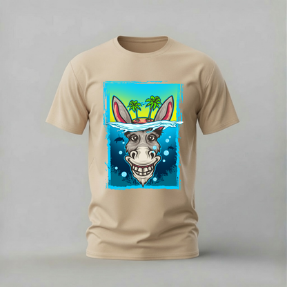 UNDERWATER DONKEY Graphic T-Shirt