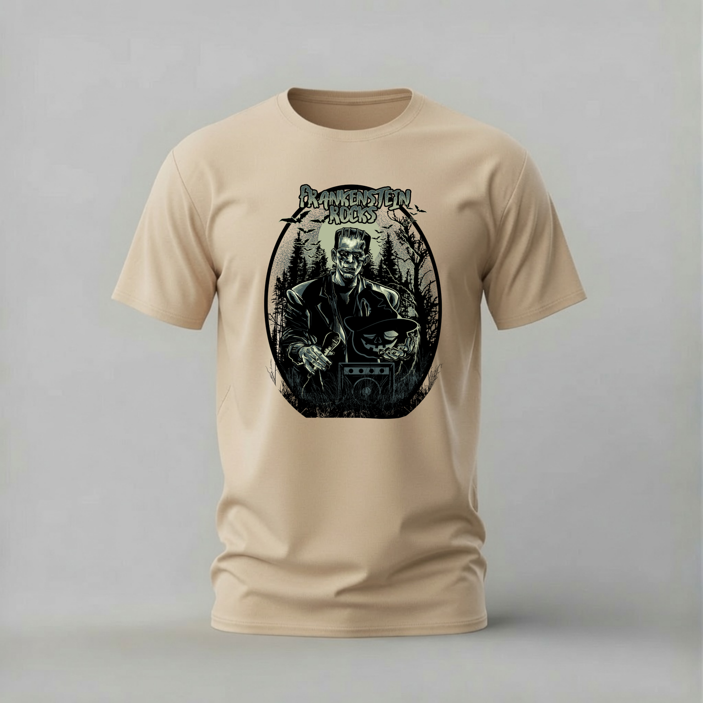 FRANKENSTEIN ROCKS Graphic T-Shirt
