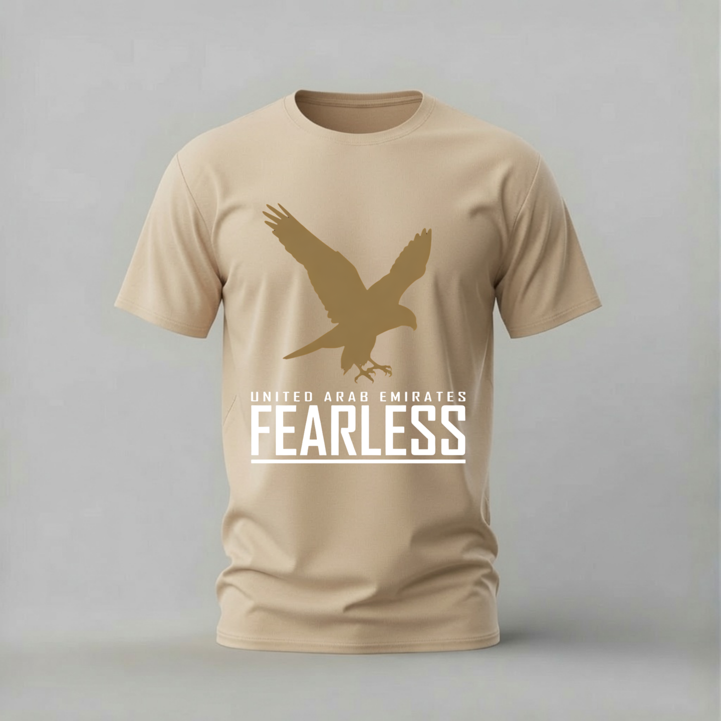 UAE FEARLESS Falcon Graphic T-Shirt