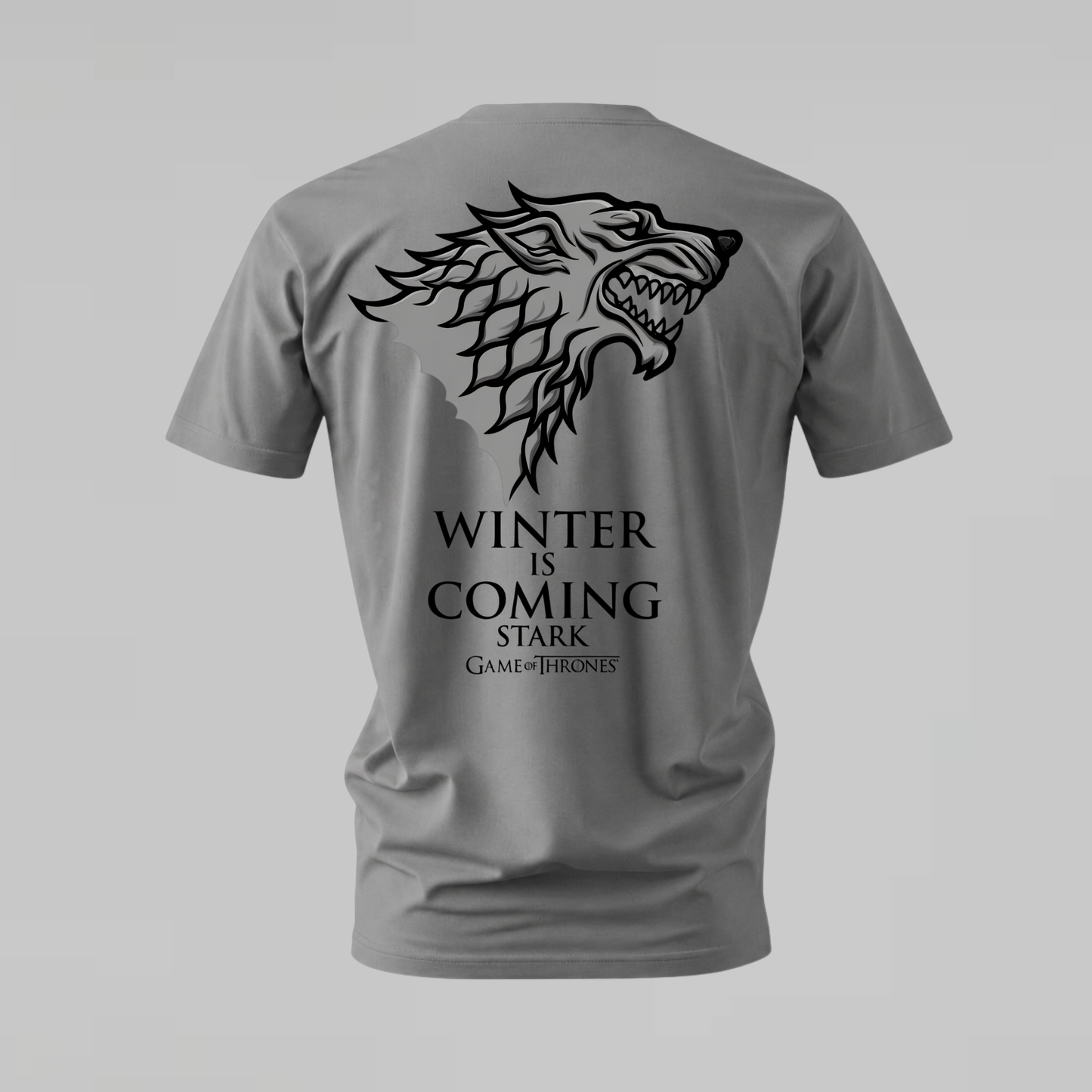 WINTER IS COMING Direwolf Graphic T-Shirt