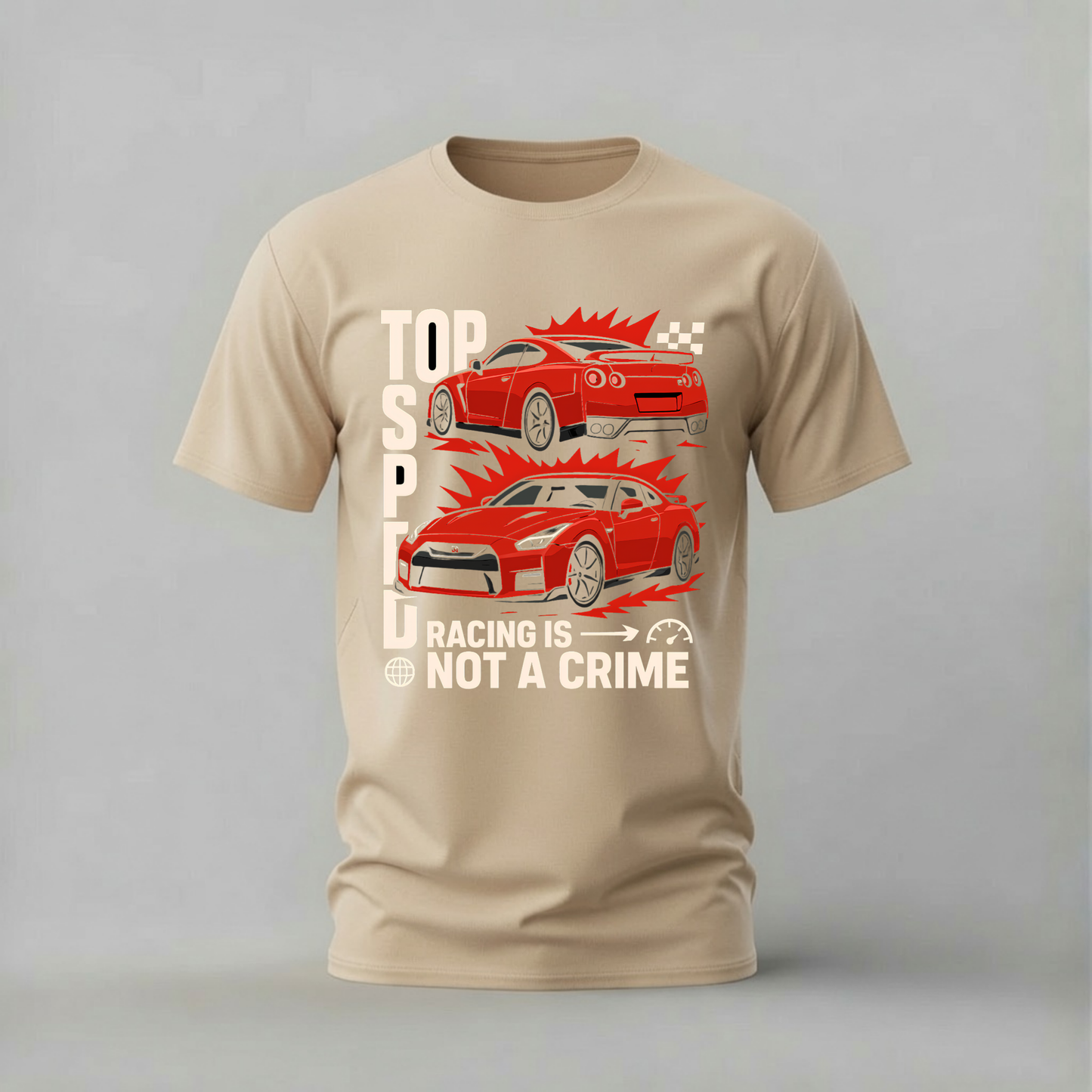 TOP SPEED RACING GT-R Graphic T-Shirt
