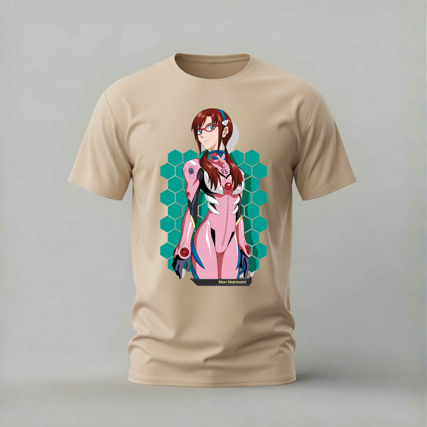 MARI MAKINAMI Evangelion Graphic T-Shirt