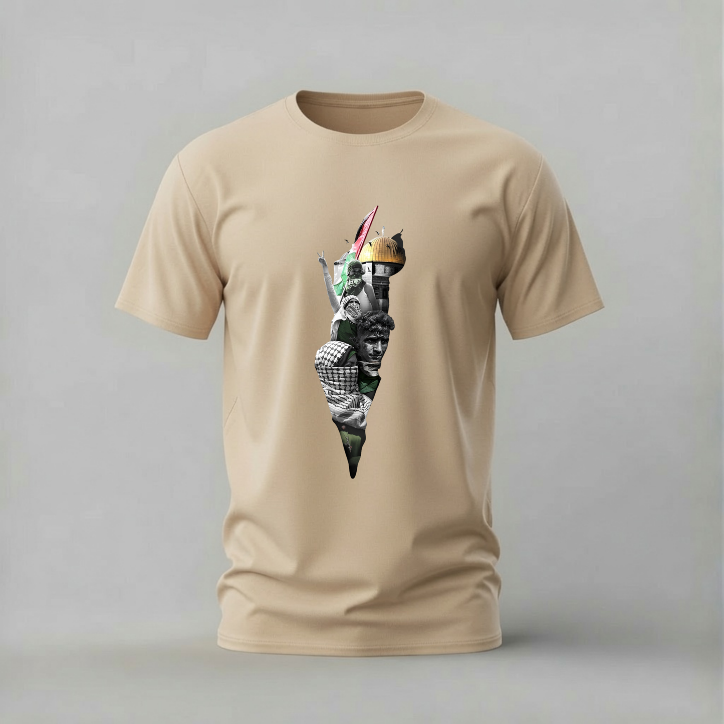 PALESTINE Solidarity Graphic T-Shirt