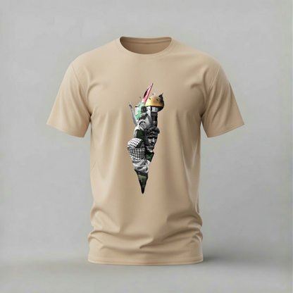PALESTINE Solidarity Graphic T-Shirt