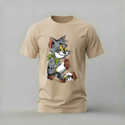 TOM & JERRY Cat Life Graphic T-Shirt