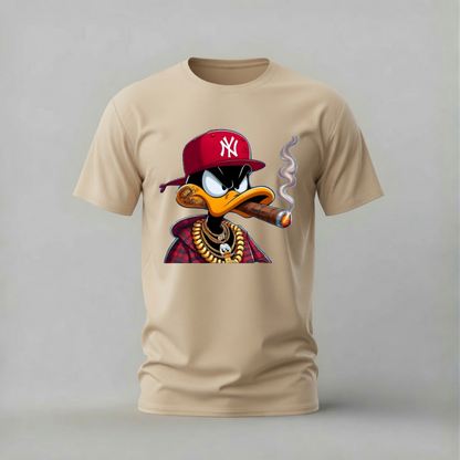 GANGSTER DAFFY DUCK Graphic T-Shirt