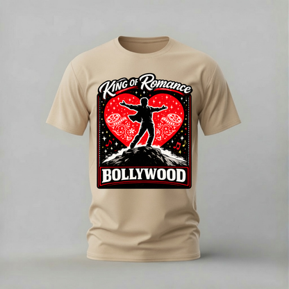 KING OF ROMANCE Bollywood Graphic T-Shirt