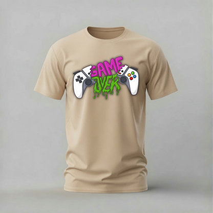 GAME OVER Controllers Graphic T-Shirt