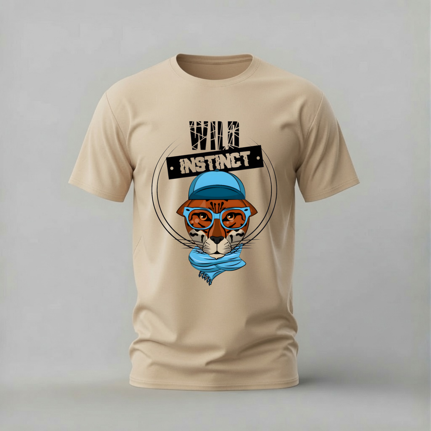 WILD INSTINCT Tiger Graphic T-Shirt