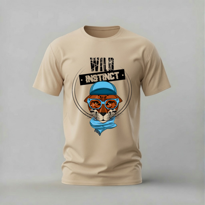 WILD INSTINCT Tiger Graphic T-Shirt