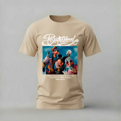 BROTHERHOOD Disney Characters Graphic T-Shirt