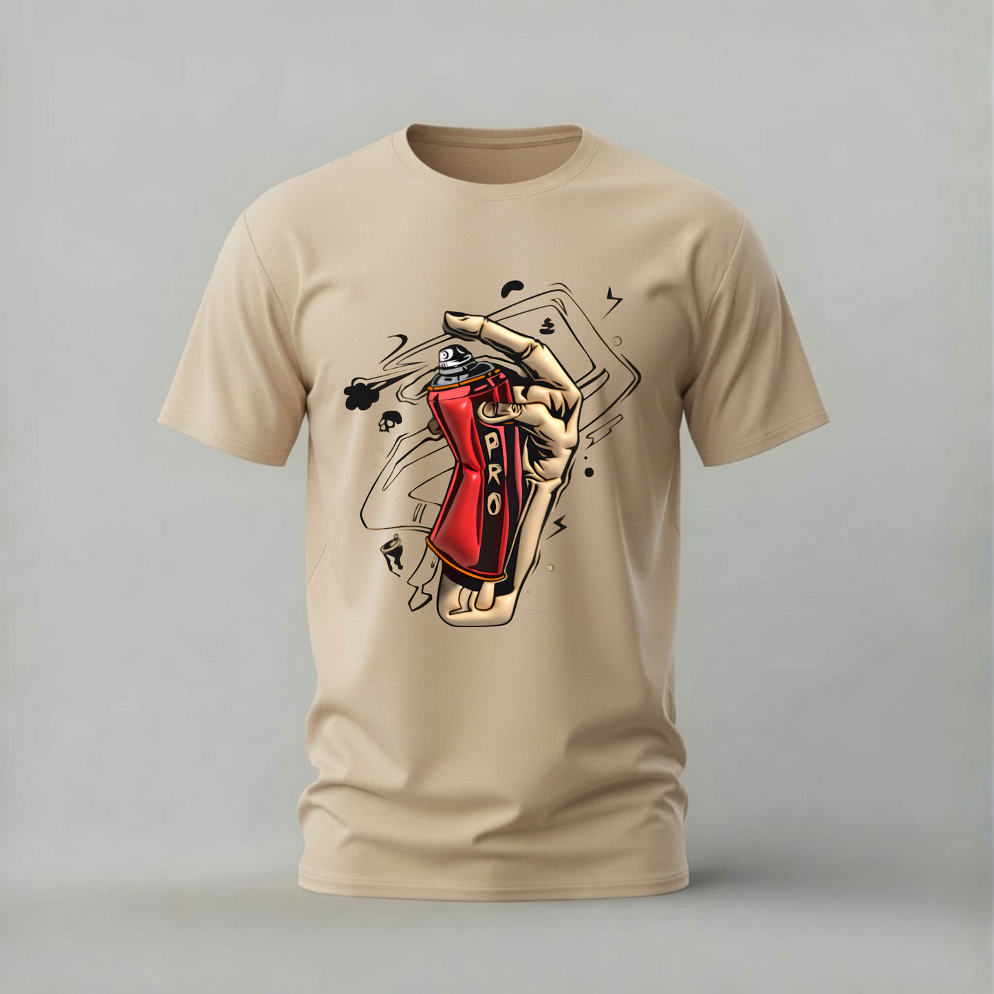 PRO Spray Can Graphic T-Shirt
