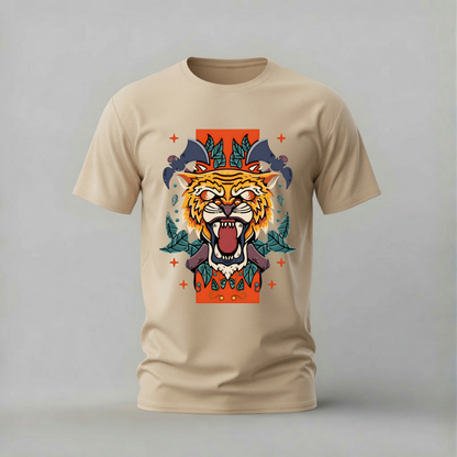 FIERCE TIGER Graphic T-Shirt