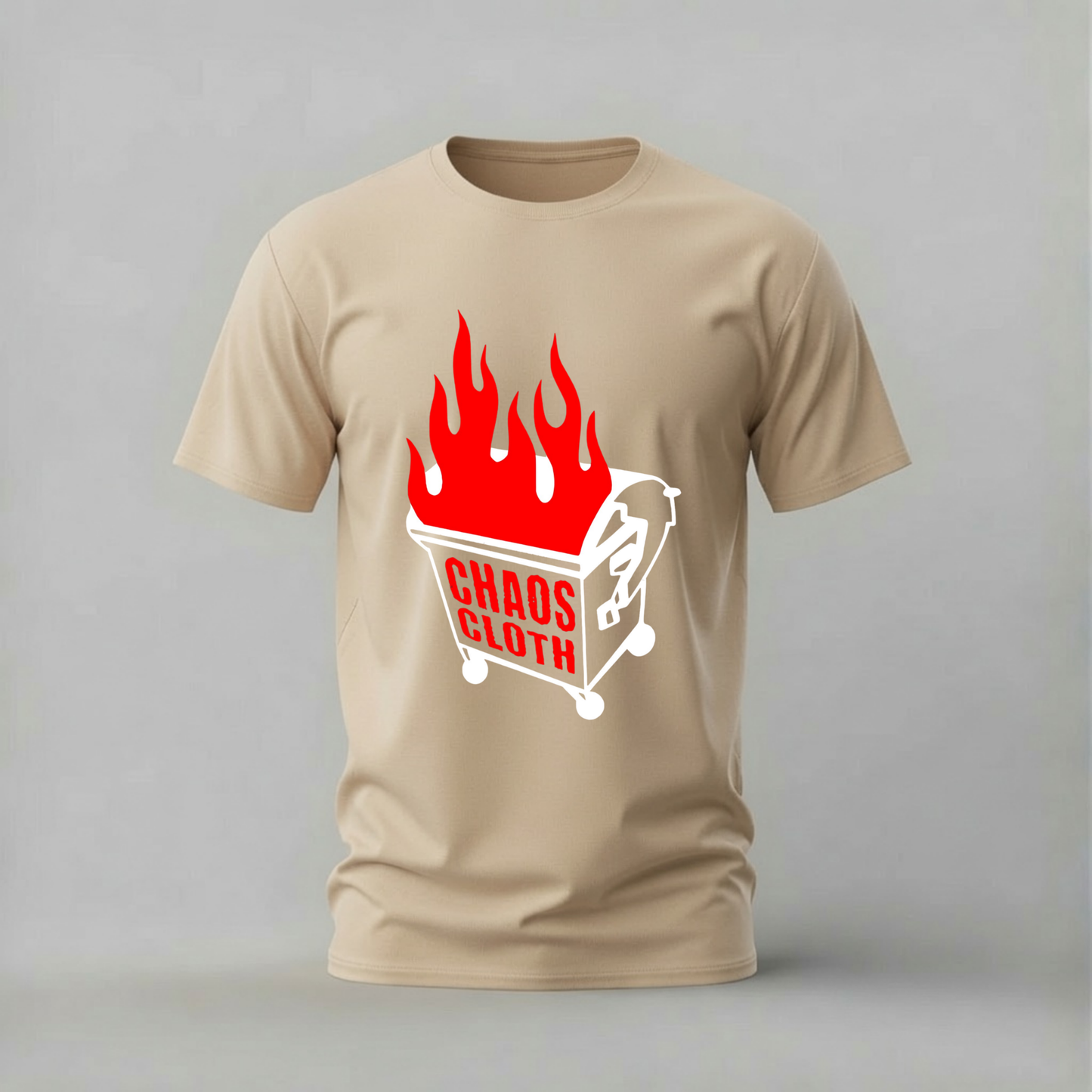 CHAOS CLOTH Dumpster Graphic T-Shirt