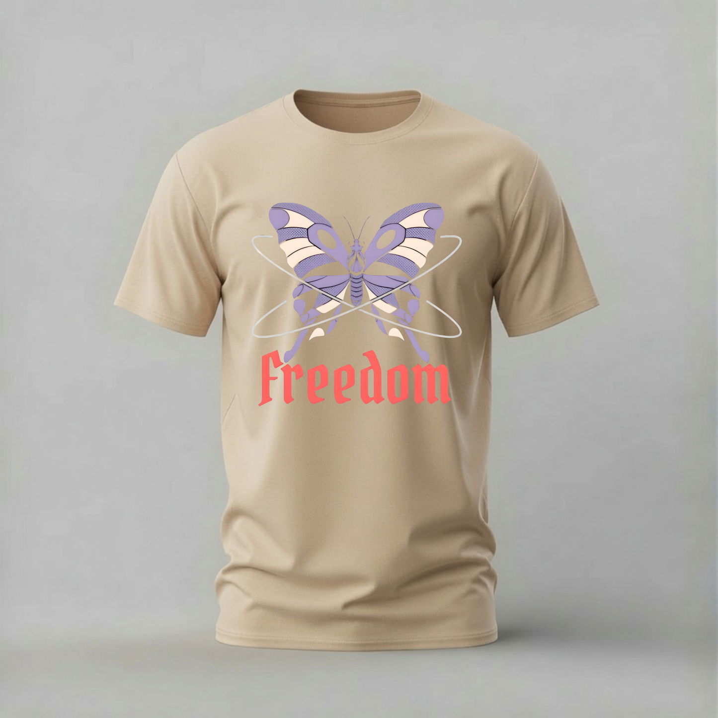 FREEDOM Butterfly Graphic T-Shirt