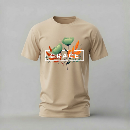 GRACE Floral Graphic T-Shirt