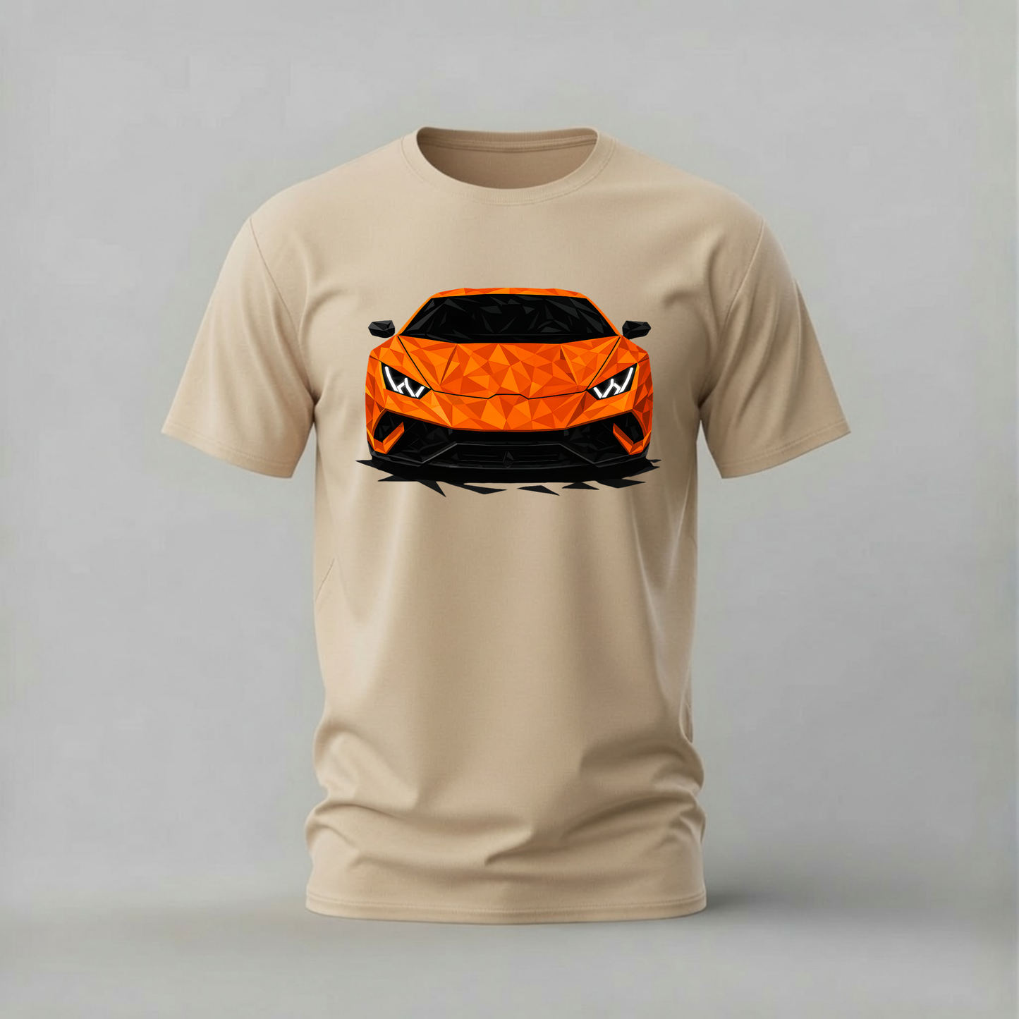 LAMBORGHINI Low Poly Graphic T-Shirt