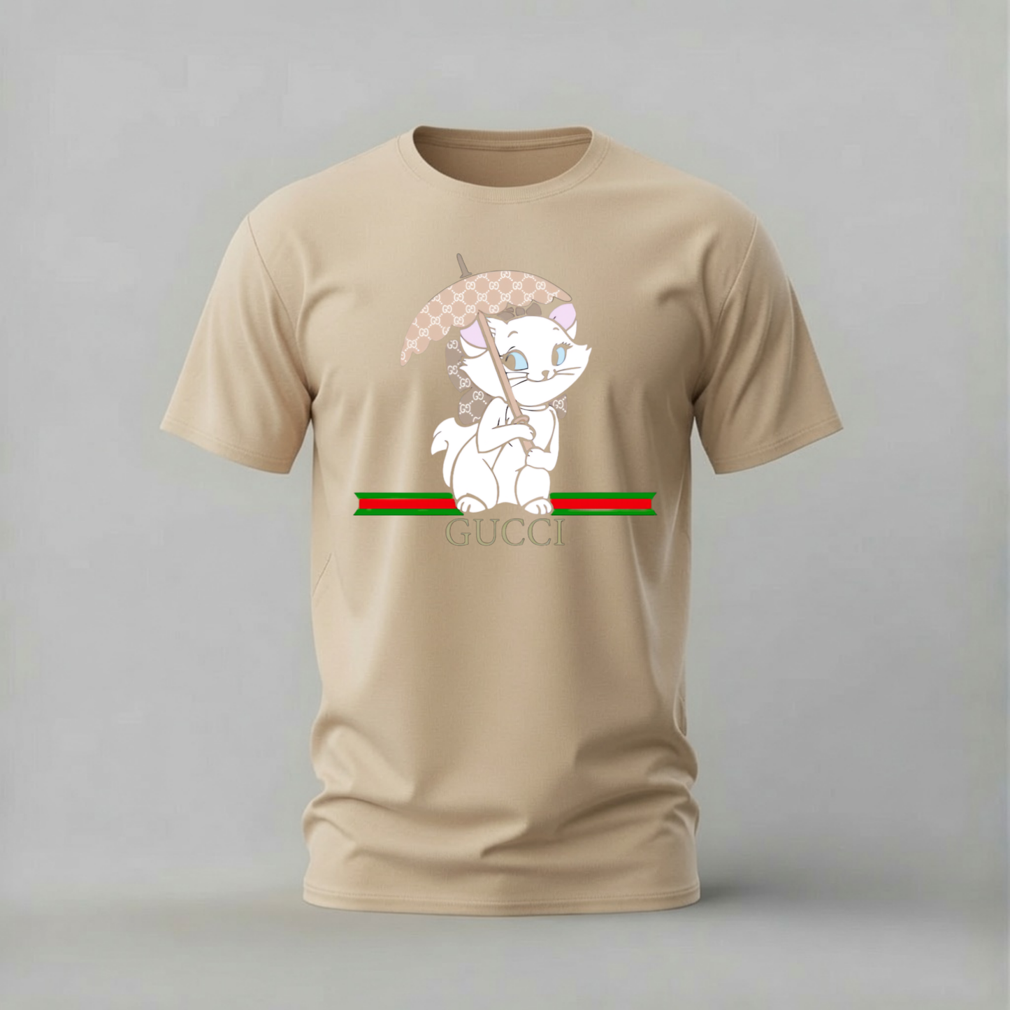 ARISTOCAT Gucci Style Graphic T-Shirt