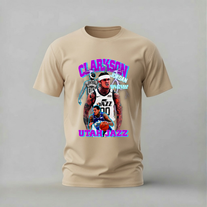 JORDAN CLARKSON Utah Jazz Graphic T-Shirt