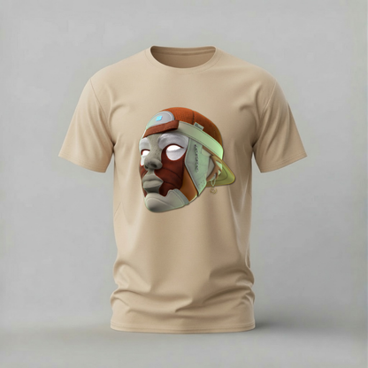 SNEAKER HEAD Mask Graphic T-Shirt