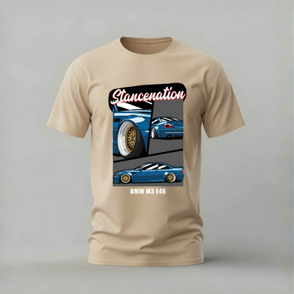 BMW M3 E46 Stancenation Graphic T-Shirt
