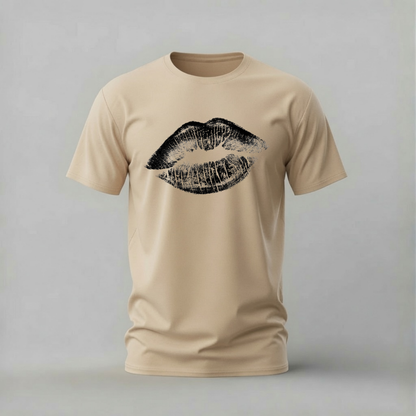 CRACKED LIPS Graphic T-Shirt
