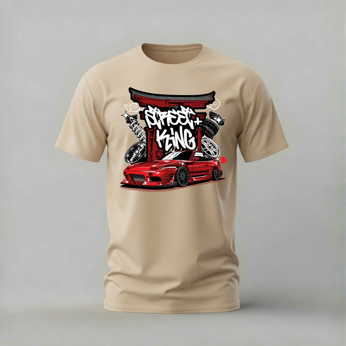 STREET KING Graphic T-Shirt