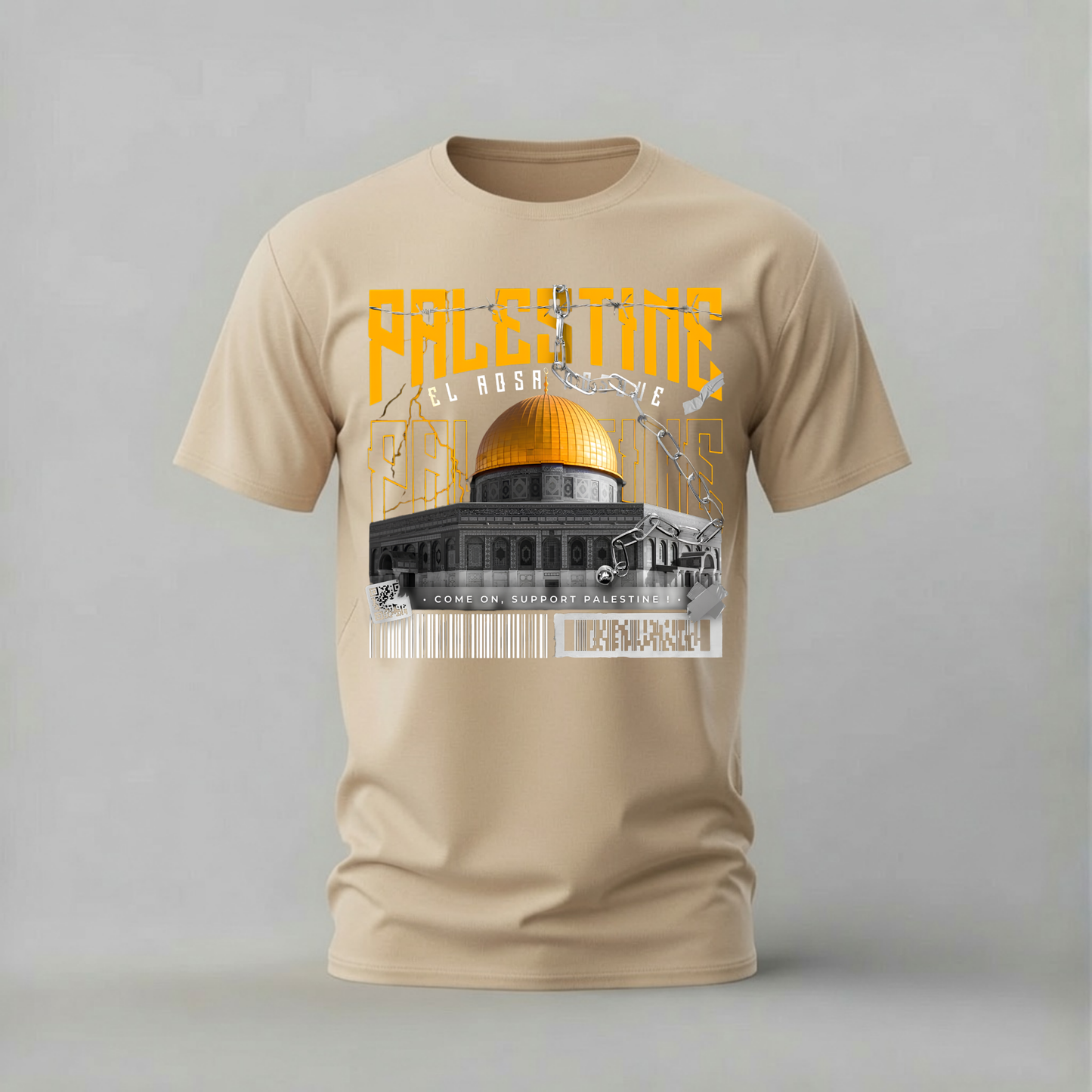 PALESTINE Al Aqsa Mosque Graphic T-Shirt