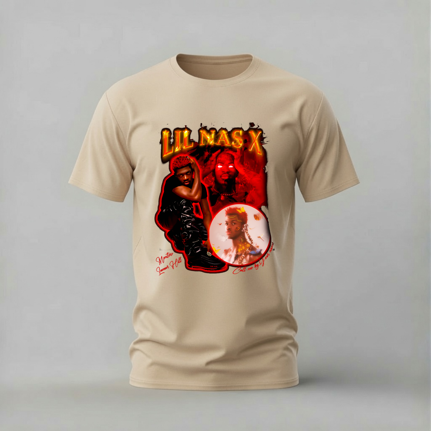 LIL NAS X Call Me By Your Name Graphic T-Shirt