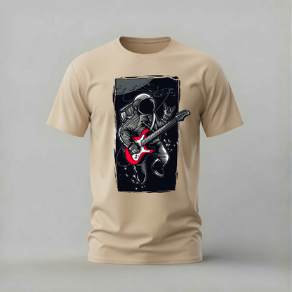 ASTRONAUT Guitar Graphic T-Shirt