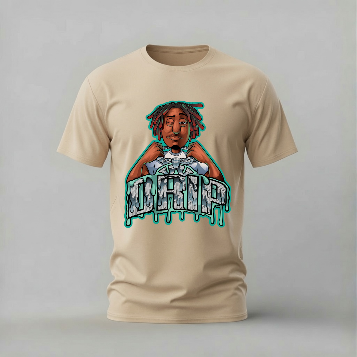 DRIP Cartoon Graphic T-Shirt