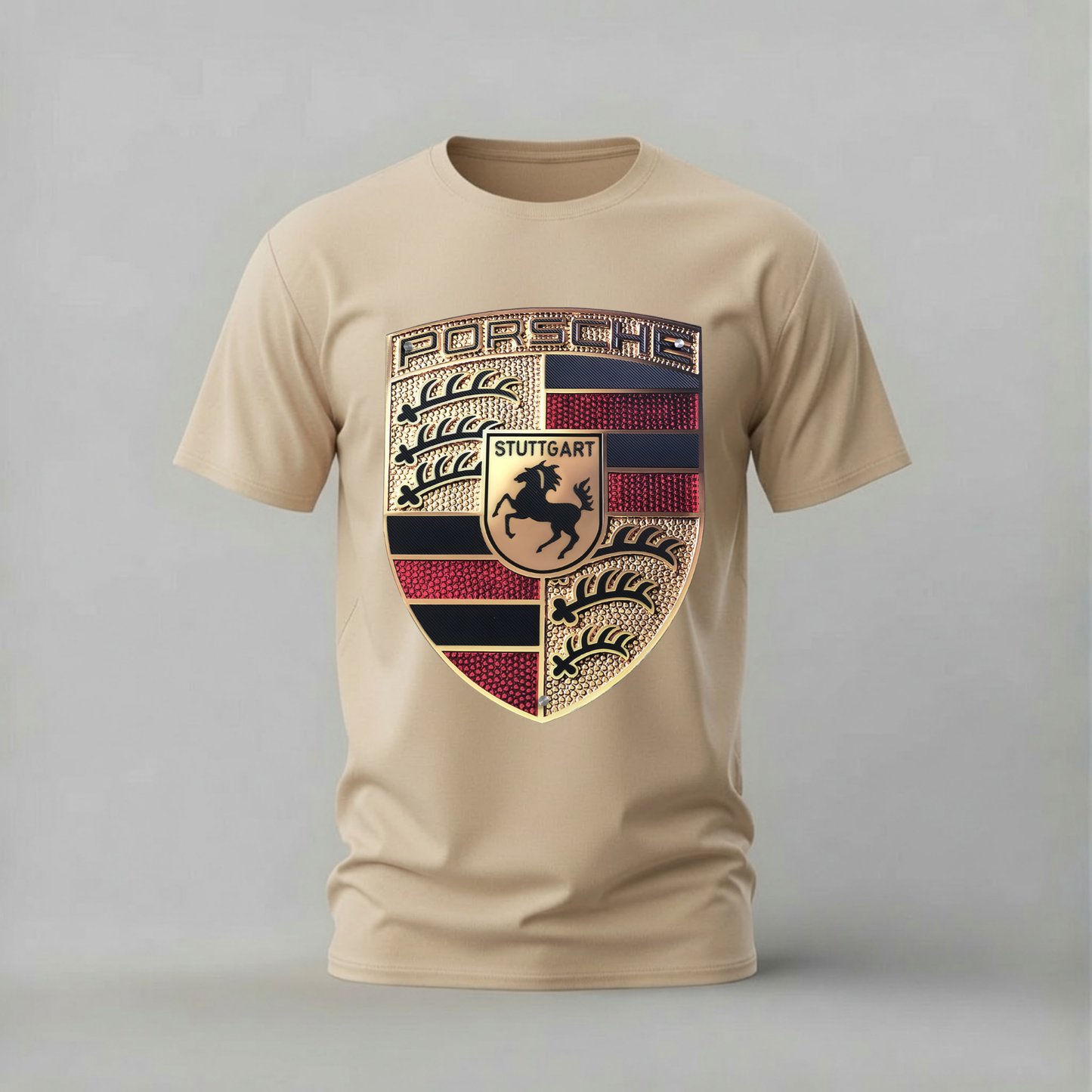 PORSCHE Crest Logo Graphic T-Shirt
