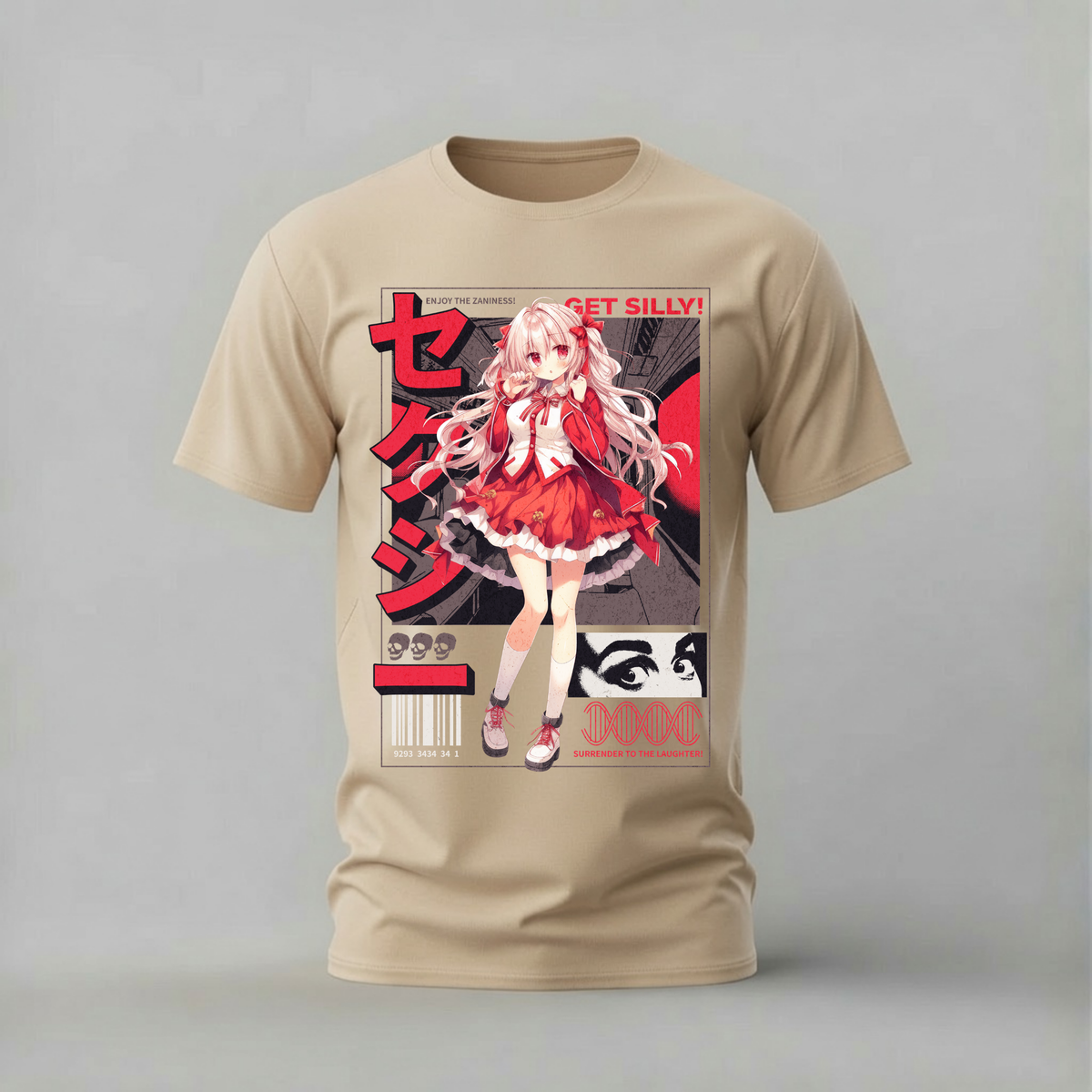 GET SILLY ANIME GIRL Graphic T-Shirt