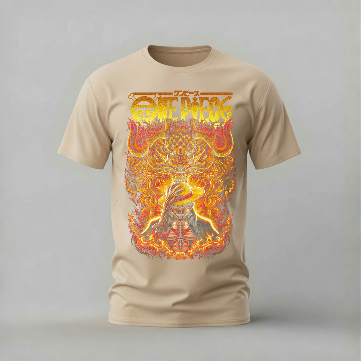 LUFFY FIRE DRAGON Graphic T-Shirt