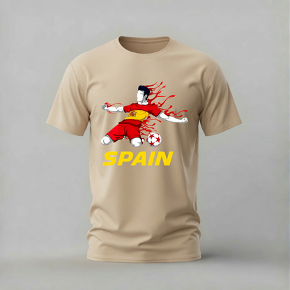 SPAIN National Team Soccer Graphic T-Shirt