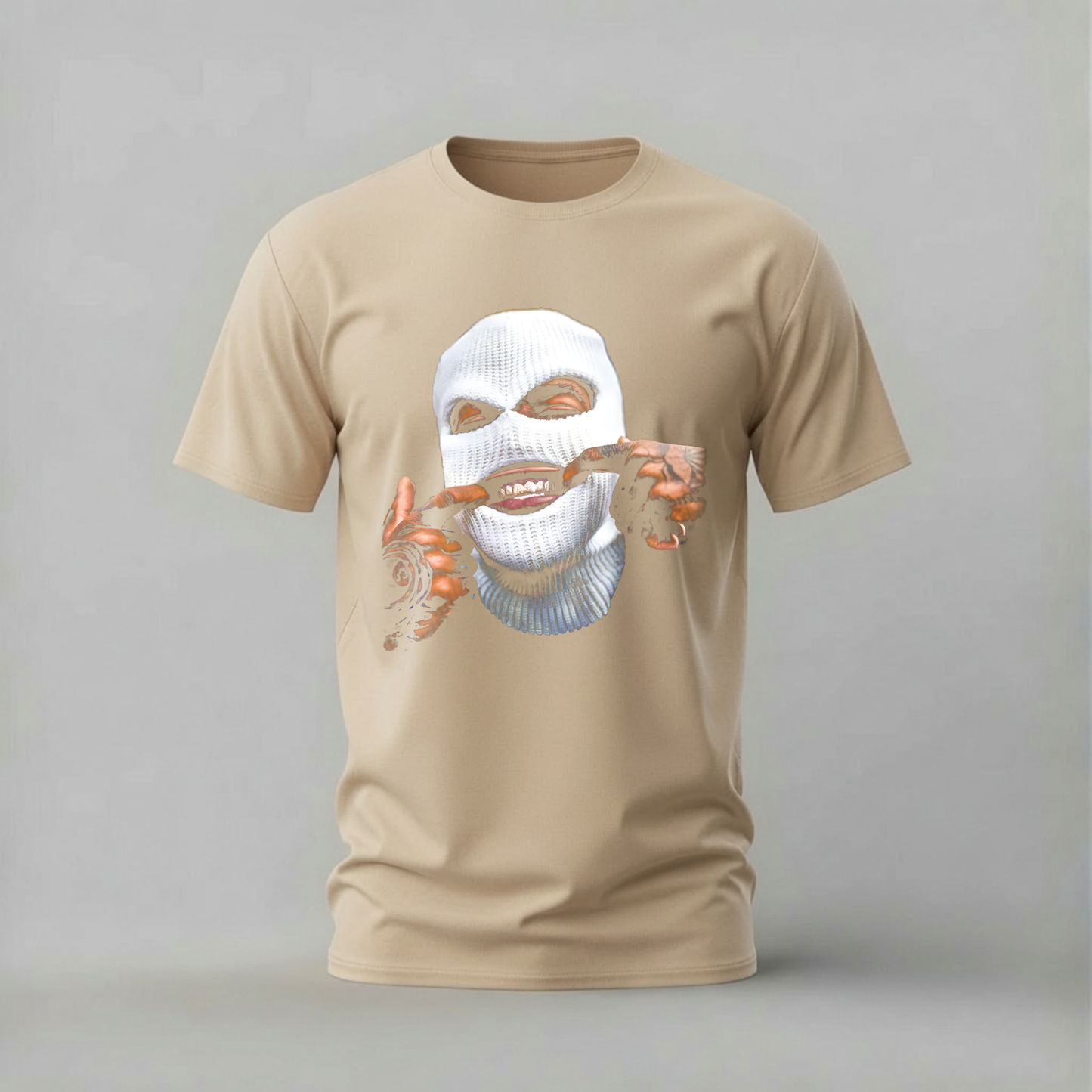SKI MASK Balaclava Graphic T-Shirt
