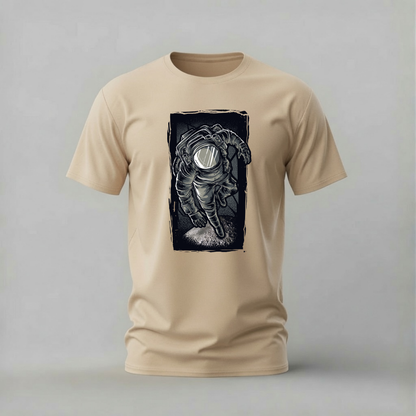 ASTRONAUT Moon Graphic T-Shirt