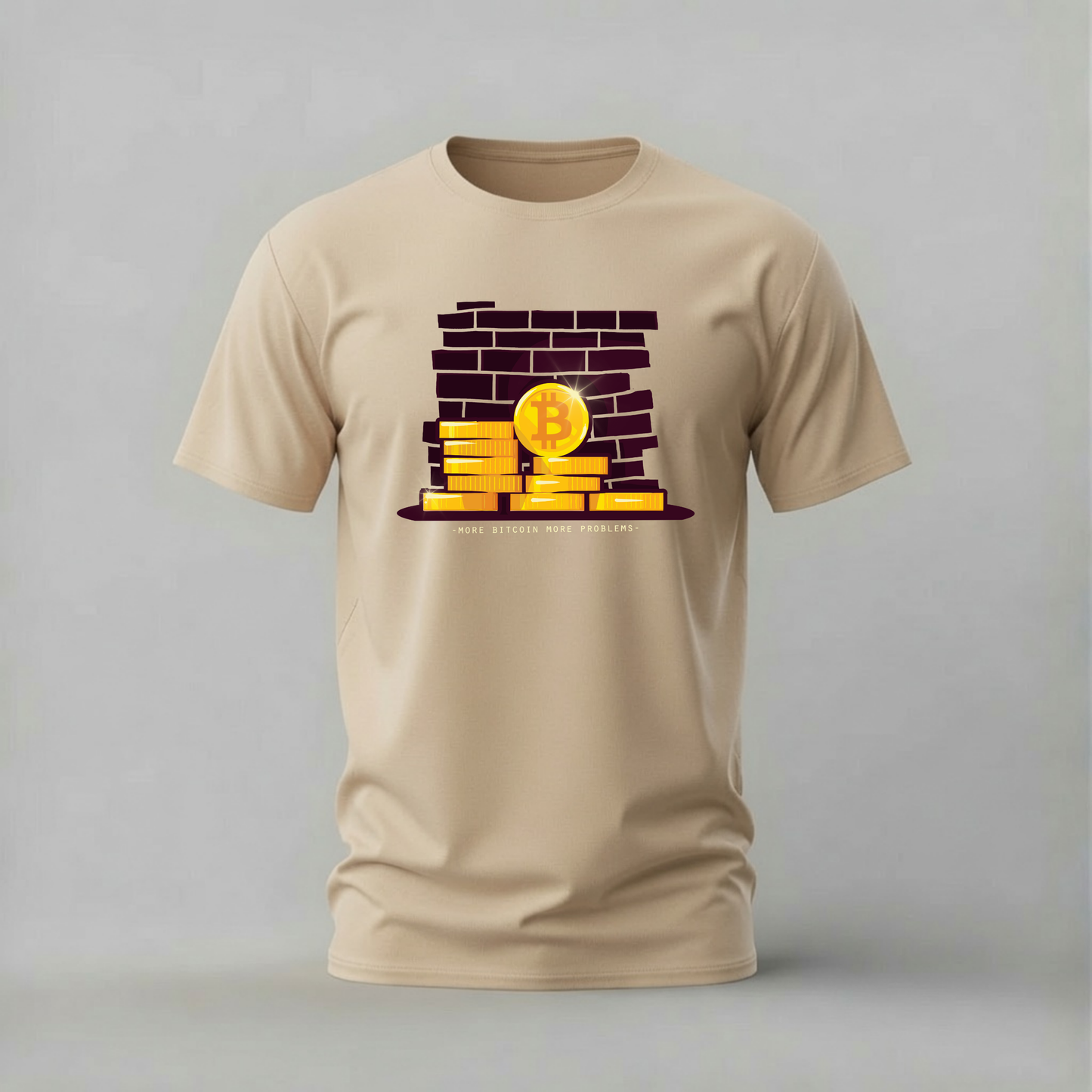 MORE BITCOIN MORE PROBLEMS Graphic T-Shirt