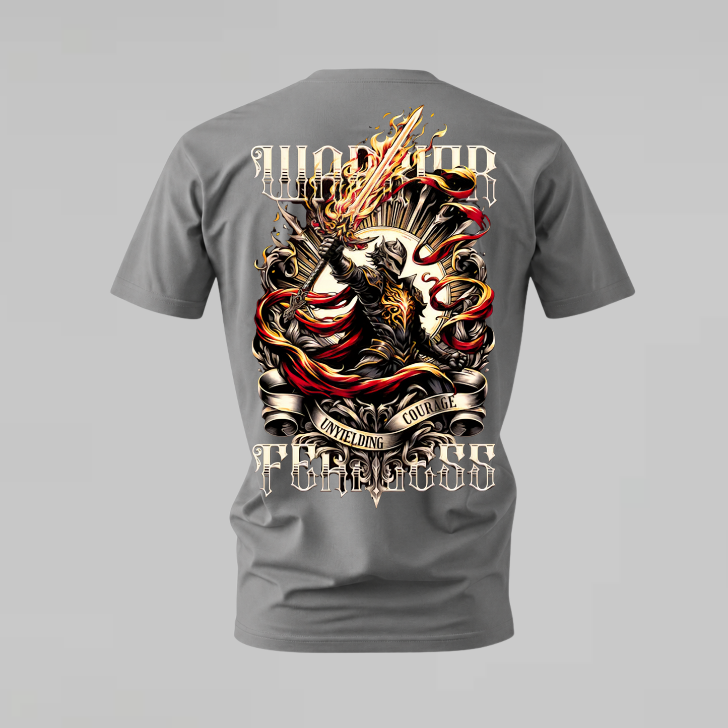 WARRIOR FEARLESS Graphic T-Shirt