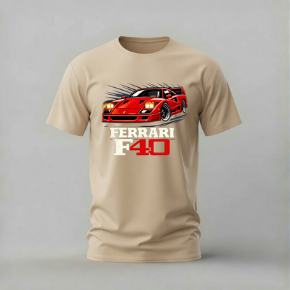 FERRARI F40 Graphic T-Shirt