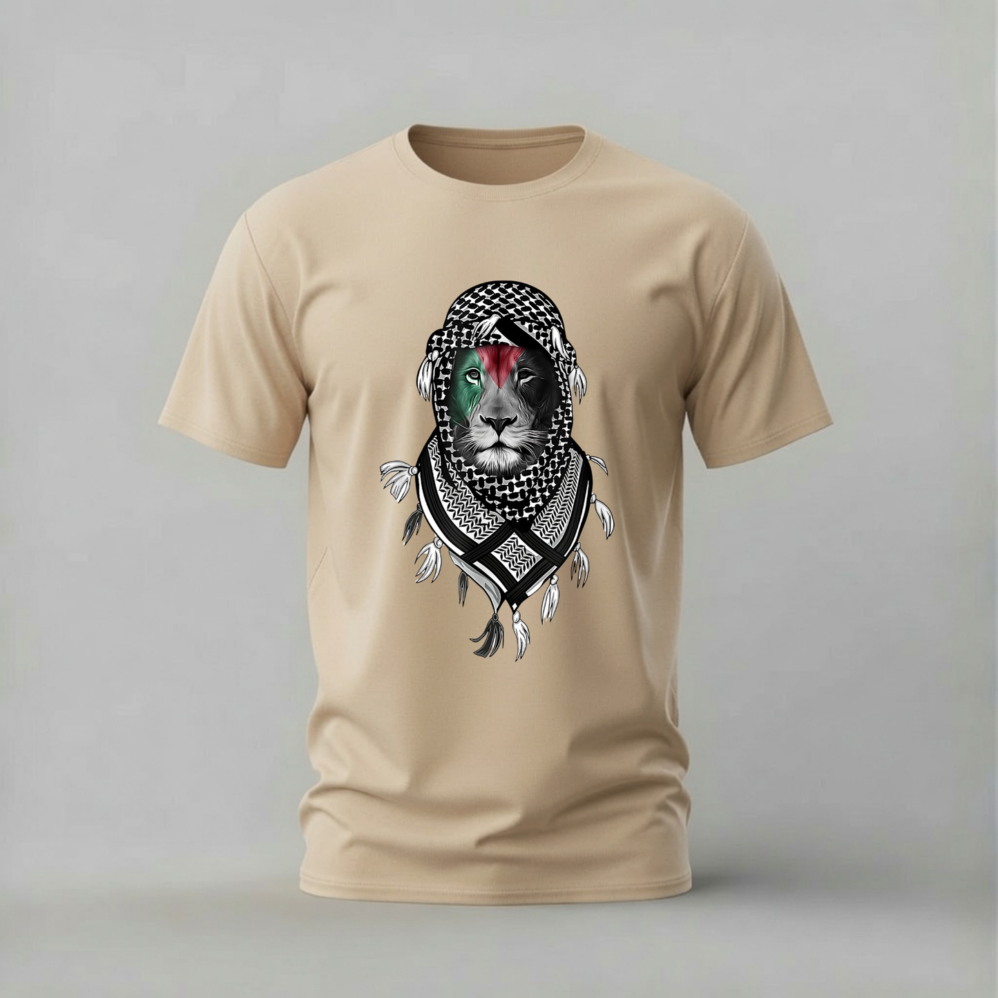 PALESTINE LION Graphic T-Shirt