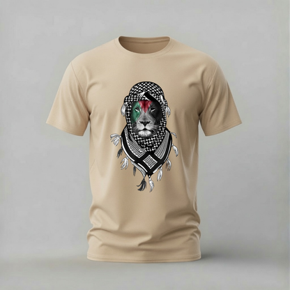 PALESTINE LION Graphic T-Shirt