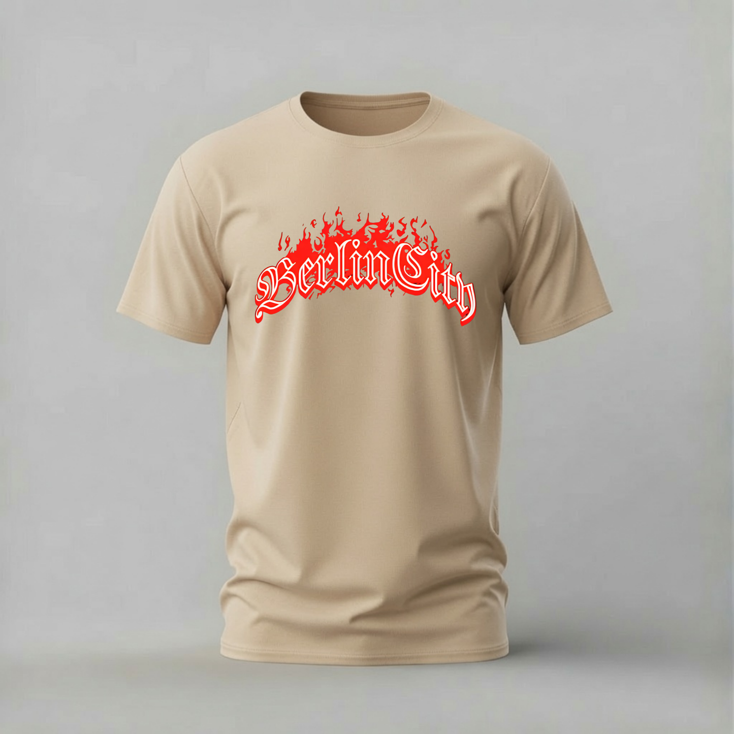 BERLIN CITY Fire Graphic T-Shirt