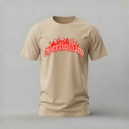 BERLIN CITY Fire Graphic T-Shirt