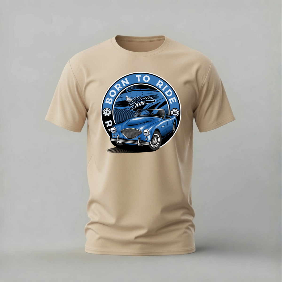 BORN TO RIDE CONVERTIBLE Graphic T-Shirt