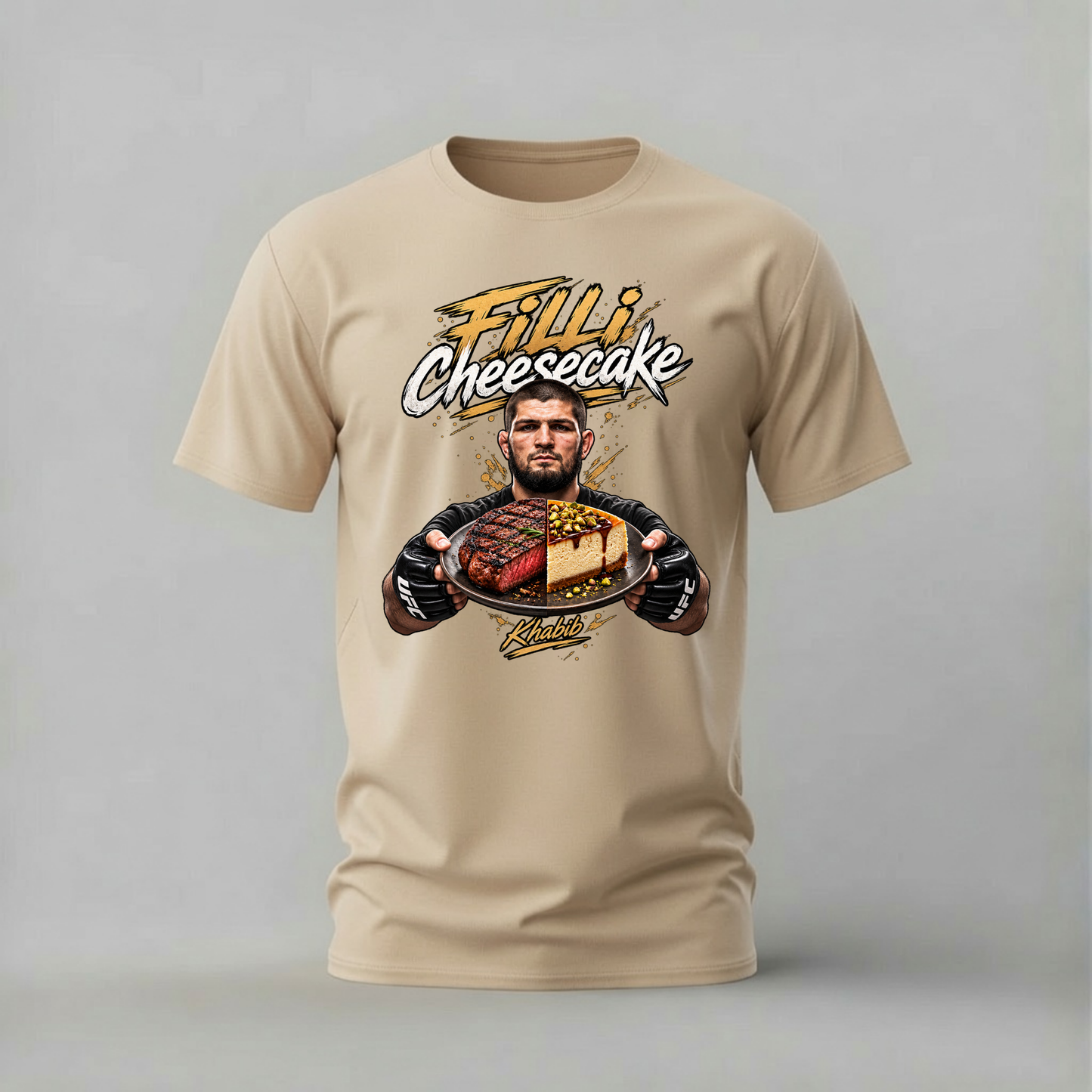 FILLI CHEESECAKE KHABIB Graphic T-Shirt