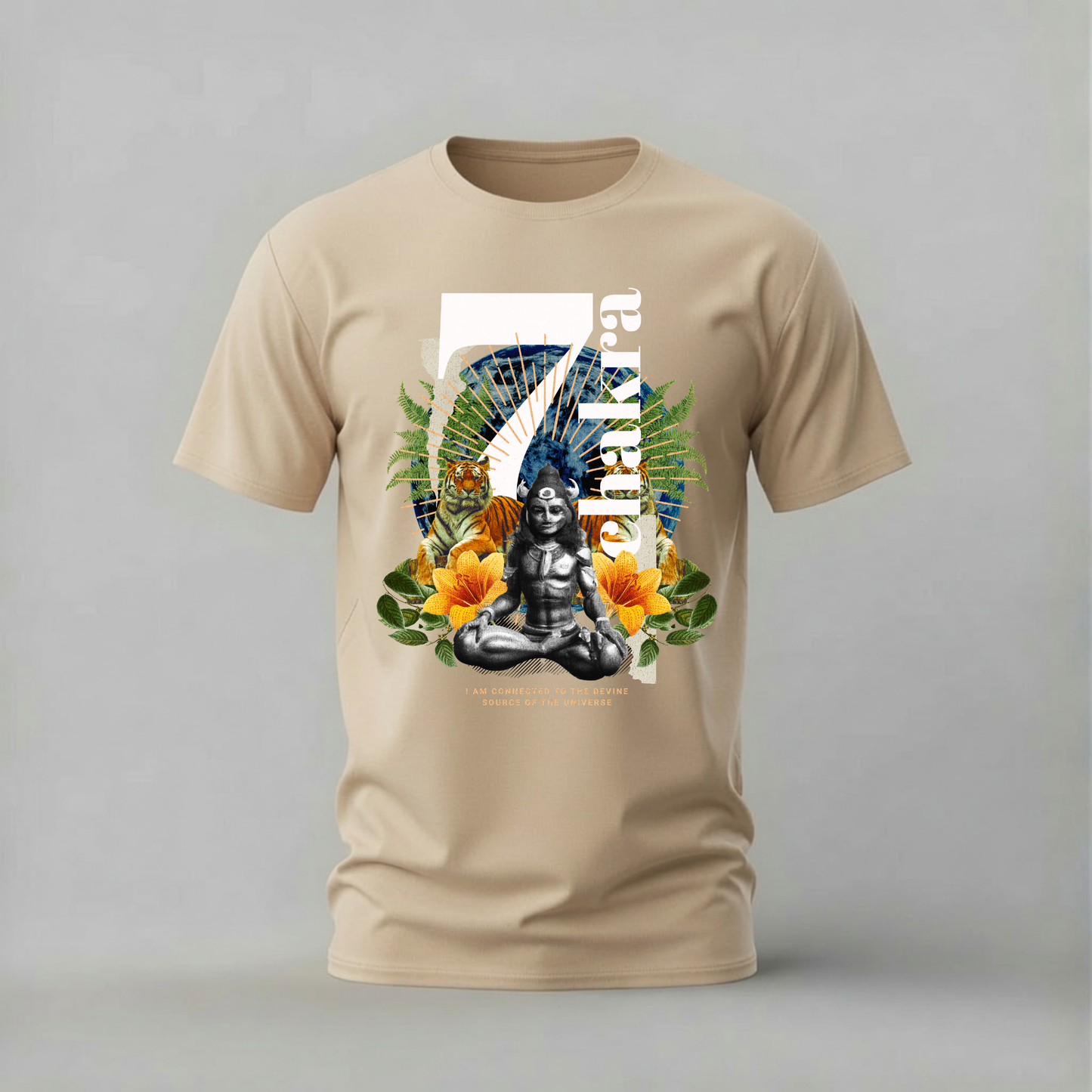 7 CHAKRA Graphic T-Shirt