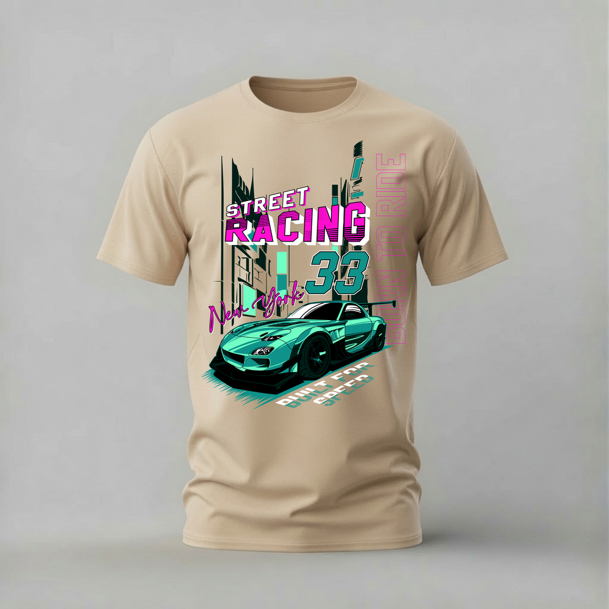 STREET RACING 33 Graphic T-Shirt